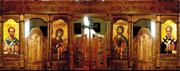Iconostas icoane pictate pentru catapeteasmă