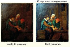 Restaurare tablou olandez